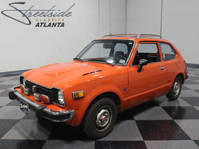 VERY STOCK FIRST GENERATION CIVIC, INLINE 4, 4-SPEED, 1-OWNER, WELL-MAINTAINED! 1976 Honda Civic