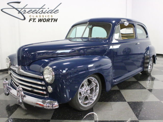 VERY STYLISH & COMFORTABLE! FORD IN A FORD! 302 V8, C4 AUTO, A/C, LEATHER, NICE! 1947 Ford Tudor
