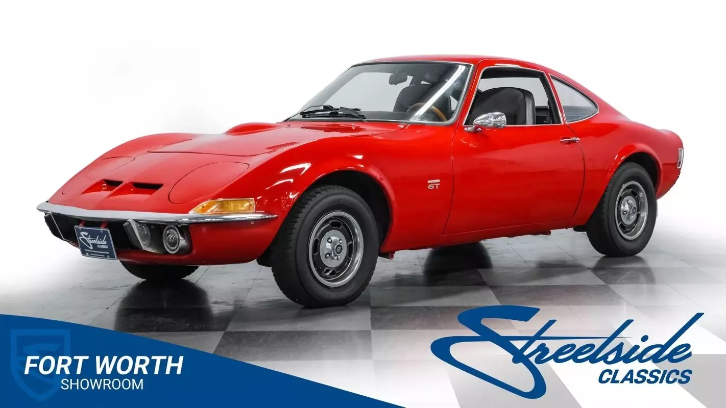 Very Unique and Rare! Smooth 1.9L 4 Cyl, 4 Spd Manual, PB w/ Front Disc, Runs & 1970 Opel GT