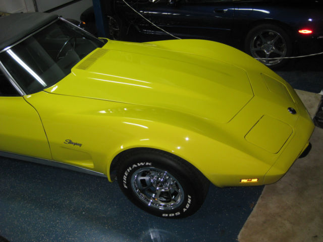 VERY, VERY RARE DOCUMENTED LOW MILEAGE ORIGINAL FULLY RESTORED TOP TO BOTTOM 1975 Chevrolet Corvette