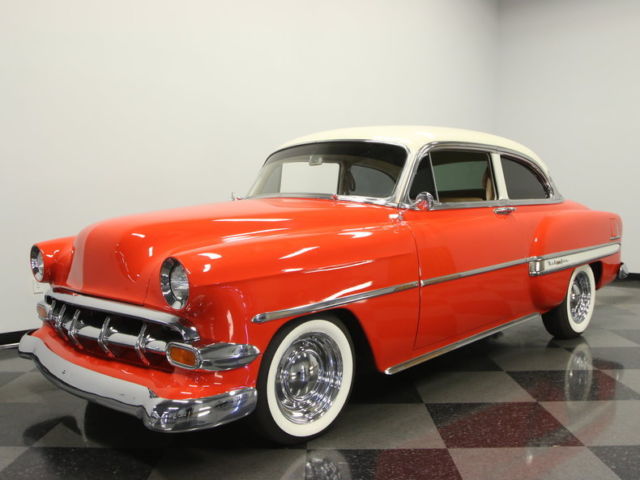 VERY WELL DONE '54, 350 V8, AUTO, R134a A/C, PS, PB W/FRNT DISCS, GREAT DRIVER!! 1954 Chevrolet Bel Air/150/210