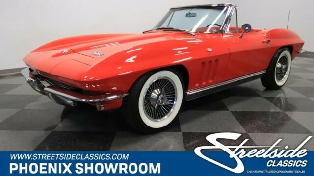 Vette L79 V8 Manual Red Factory Original Classic Vintage Collector Droptop Chevy 1966 Chevrolet Corvette Convertible