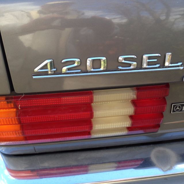 1986 Mercedes-Benz S-Class 420sel - photo 9