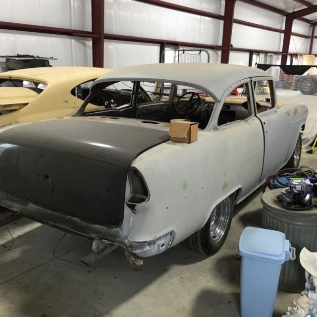 VINTAGE 1955 CHEVROLET BELAIR 2 DOOR SEDAN PROJECT-GREAT BUILDER 1955 Chevrolet Bel Air/150/210