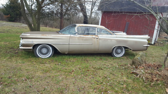 Vintage 1959 Oldsmobile Olds 88 Eighty Eight Dynamic 2dr Coupe Parts No Title 1959 Oldsmobile Eighty-Eight