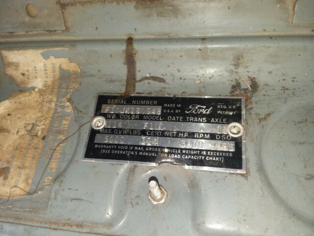 1961 Ford F-100 - photo 12