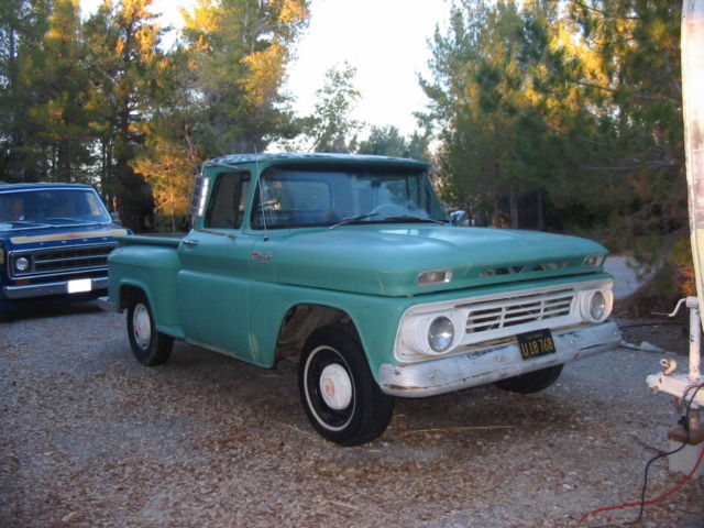 Vintage 1962 Chevy C10 Stepside Short Box Truck 1962 Chevrolet C-10 Standard