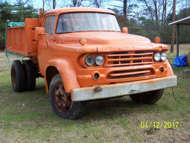 Vintage 1966 Dodge D600 2-ton Dump Truck...2 speed rear-end...dump bed works 1966 Dodge Other