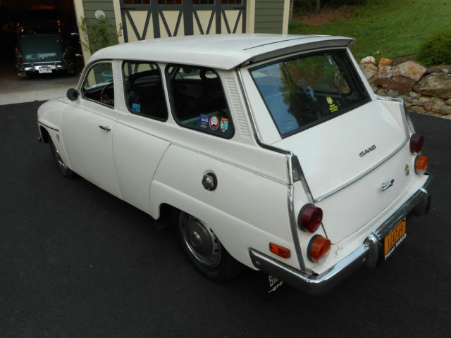 Vintage 1970 Saab 95 V4 sport wagon, restored, 89,000 original miles-- 96, 93 1970 Saab 95