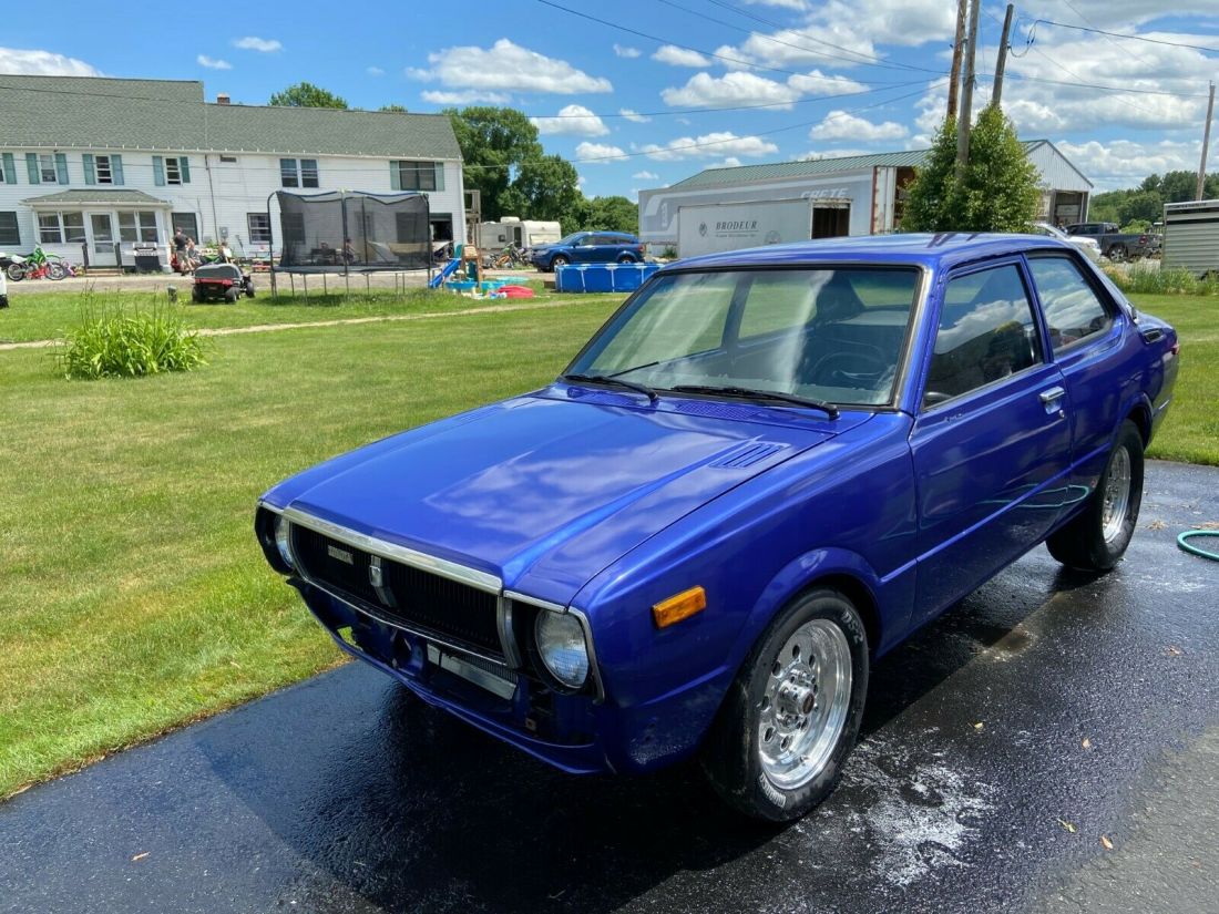 Vintage 1979 Toyota Corolla Street Racer Ford 9" Weld Racing MSD 1.8 3TC Stick 1979 Toyota Corolla