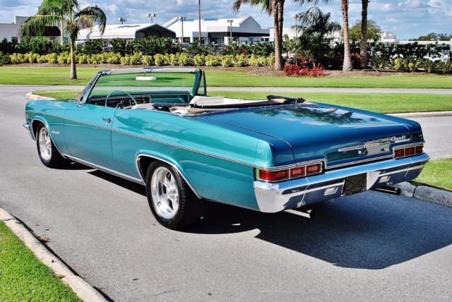 1966 Chevrolet Impala Convertible Fully Restored 454/500hp Crate Motor - photo 3