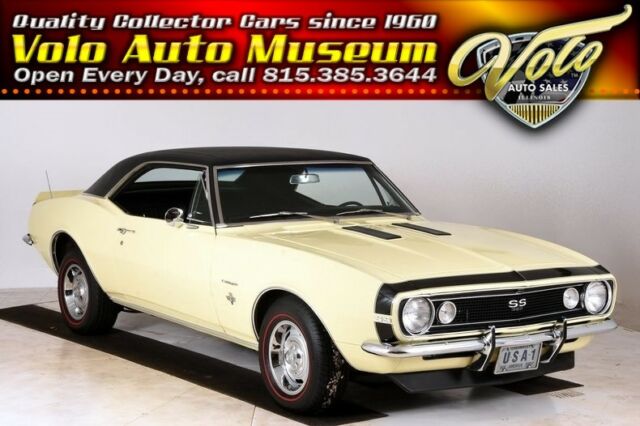 Vintage Air, power steering, power disc brakes. 1967 Chevrolet Camaro SS