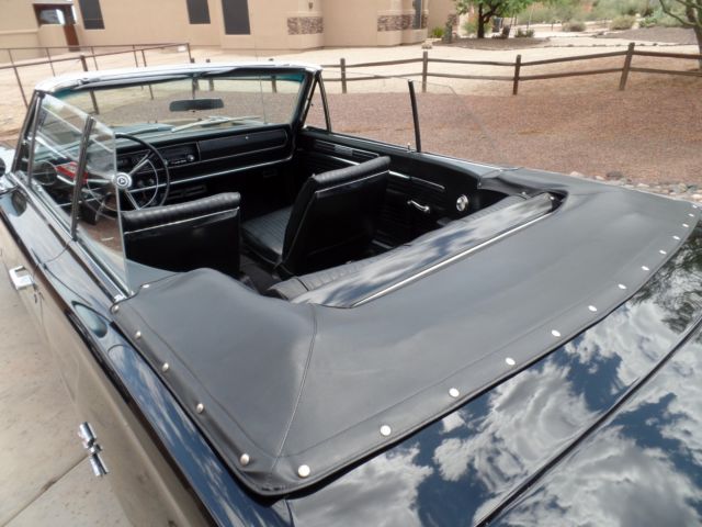 1967 Dodge Coronet R/T CONVERTIBLE TRIPLE BLACK RARE ! - photo 7