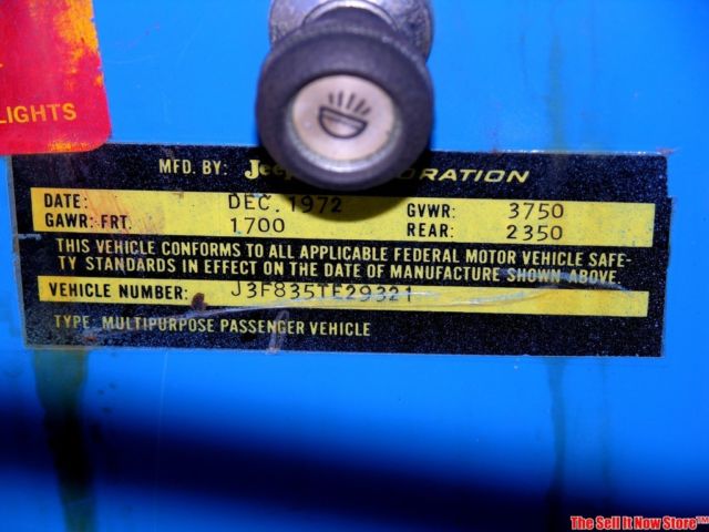 1973 Jeep CJ CJ5 - photo 7