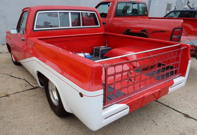 VINTAGE CHEVROLET 1975 C-10 PRO STREET PICK UP TRUCK / 396 plus 30 1975 Chevrolet C-10 396 BIG BLOCK PICKUP TRUCK