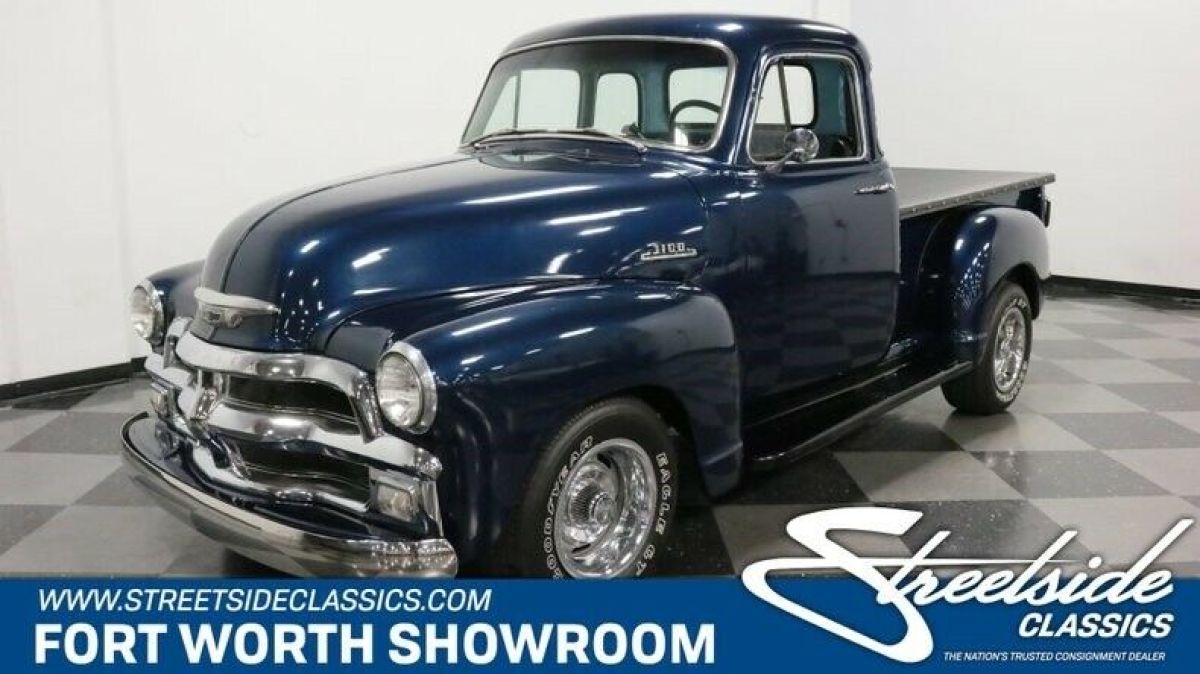 Vintage Chevy Truck Ready To Go! 235 Inline 6 & Rare Factory 3 Spd Auto, Sharp! 1954 Chevrolet Other Pickups 5 Window