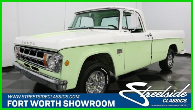 vintage classic pickup truck 383 v8 4 speed manual mopar 1969 Custom Prospector 1969 Dodge D100 Custom Prospector