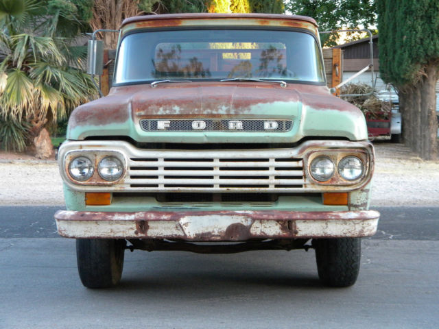 1959 Ford F-250 Stake Bed Ranch Truck - photo 5