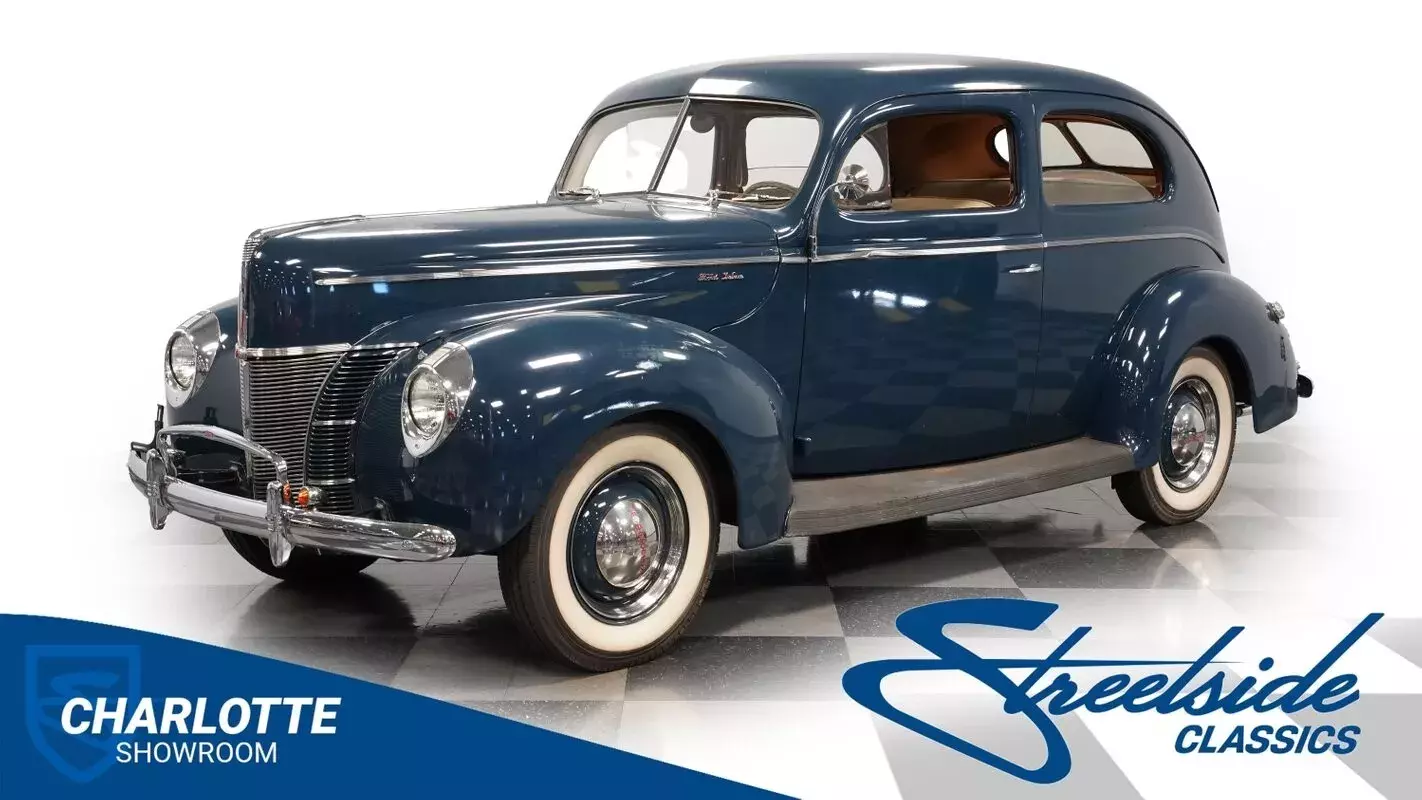 vintage ford tudor classic car american heritage chrome 1940 Ford Tudor