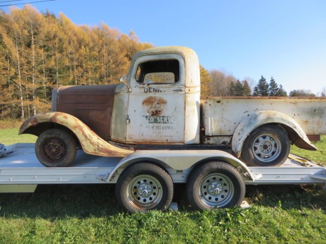 VINTAGE ORIGINAL 1936 CHEVROLET 1/2 TON PICK UP TRUCK FROM WYOMING 1936 Chevrolet Other Pickups
