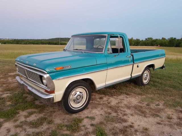 Virtually rust-free all original short wheelbase F100 with 360 V8 4 Spd Manual 1970 Ford F-100 Sport Custom