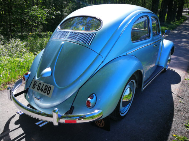 Volkswagen Beetle April 1955 body off resto 1955 Volkswagen Beetle - Classic