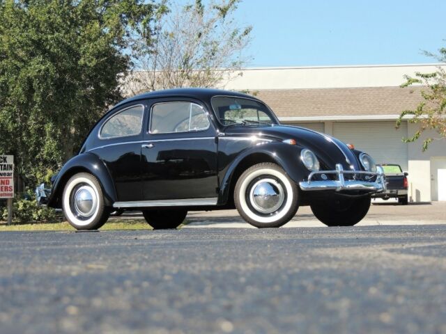Volkswagen Beetle Black with 615 Miles, for sale! 1958 Volkswagen Beetle-New -FULLY RESTORED-ORIGINAL CALIFORNIA VEHICLE-4 SPEE