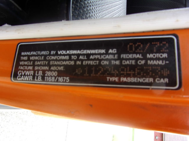 1972 Volkswagen Beetle - Classic FV Formula Vee 2D Super Beetle - photo 13