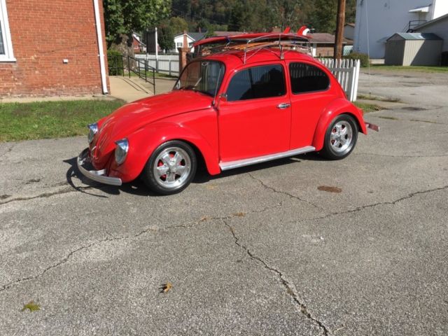 1966 Volkswagen Beetle-New - ROOF RACK WITH SURFBOARD- SEE VIDEO - photo 13
