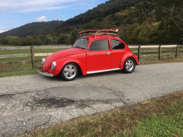1966 Volkswagen Beetle-New - ROOF RACK WITH SURFBOARD- SEE VIDEO - photo 4
