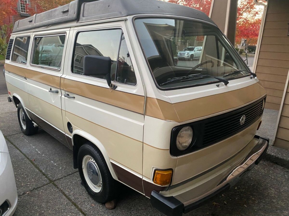 Volkswagen Bus Camper Van Original Westfalia Camper Bus Full Camper New Pop Top 1981 Volkswagen Vanagon CAMPER