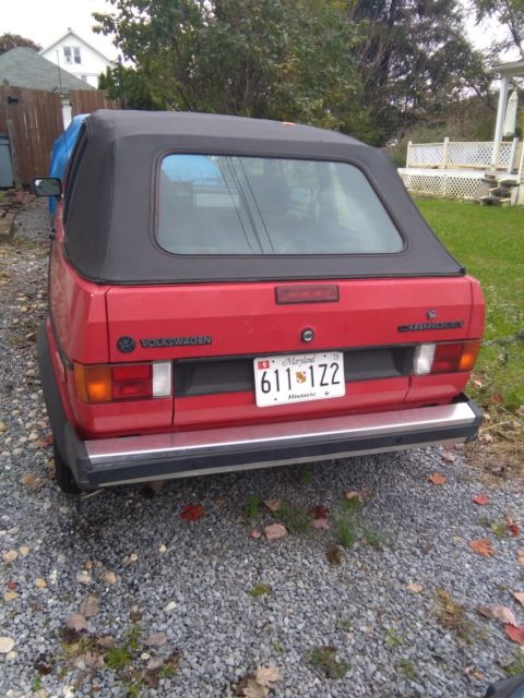 1986 Volkswagen Cabrio - photo 2