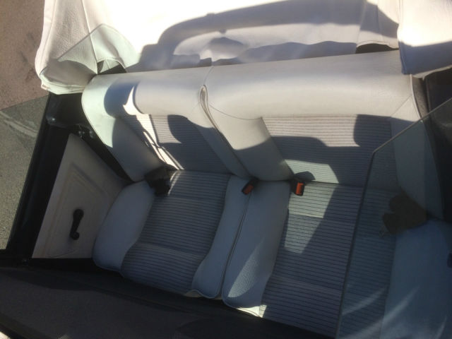 1985 Volkswagen Cabrio Triple White Best Seller Package - photo 10