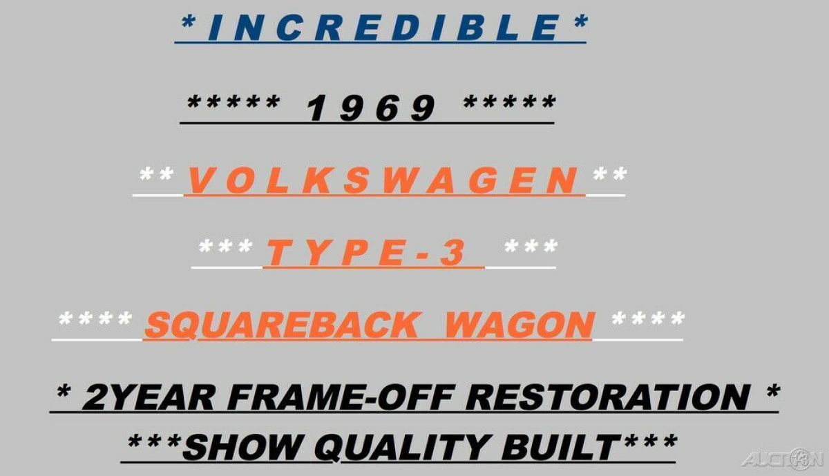 1969 Volkswagen Squareback - photo 5