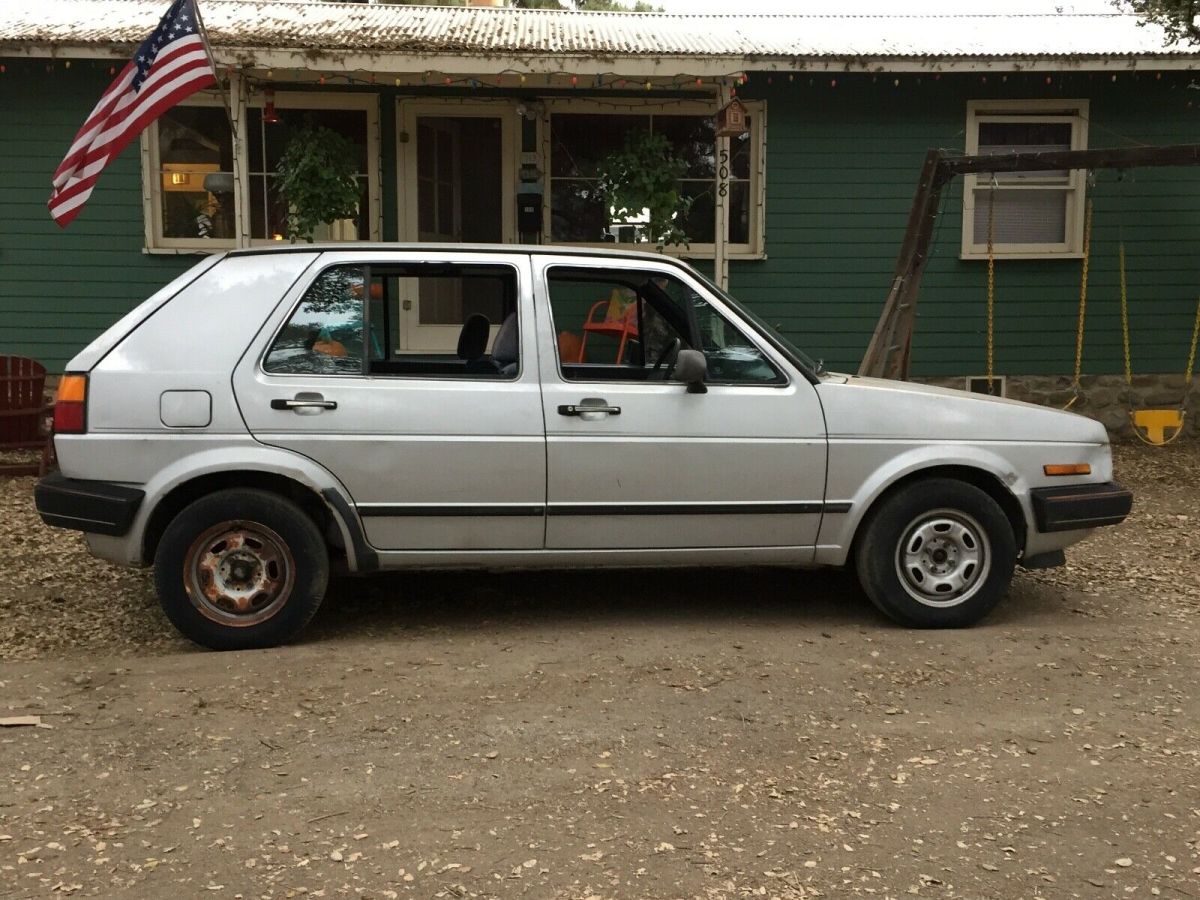 Volkswagen Golf 1985 Silver 1985 Volkswagen Golf