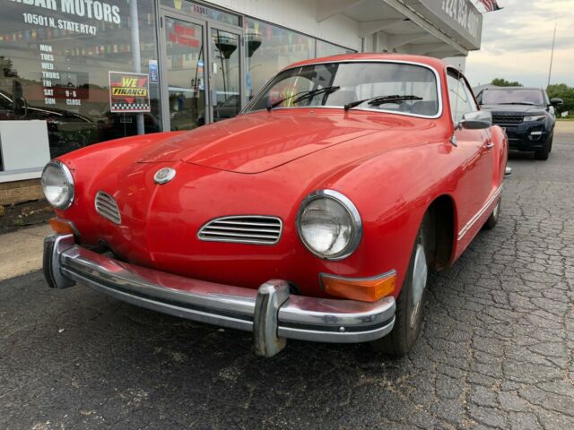 Volkswagen Karmann Ghia 21k Miles 1974 Volkswagen Karmann Ghia