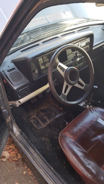 Volkswagen LX Pickup Diesel 1981 1981 Volkswagen Rabbit LX