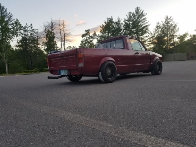 volkswagen rabbit pickup (mk1 caddy vr6) 1980 Volkswagen Rabbit pickup