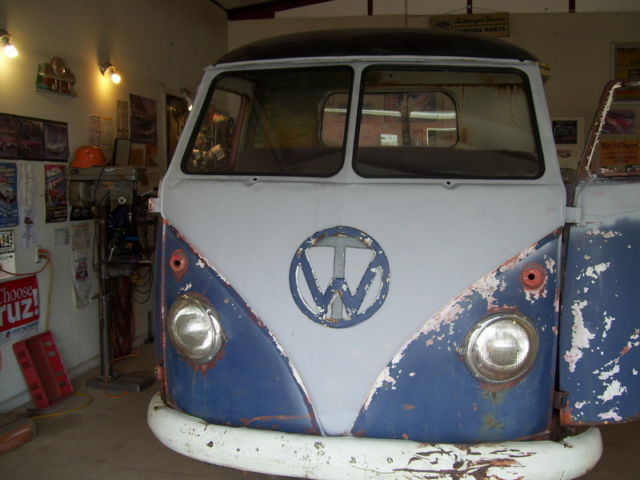 VOLKSWAGEN single cab 1961 Volkswagen Bus/Vanagon SINGLE CAB PICKUP