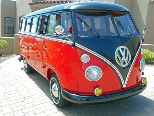 VOLKSWAGEN SPLIT WINDOW BUS 15 WINDOW KOMBI VW BUS 1967 1966 1965 ARIZONA BUS 1972 Volkswagen Bus/Vanagon Deluxe