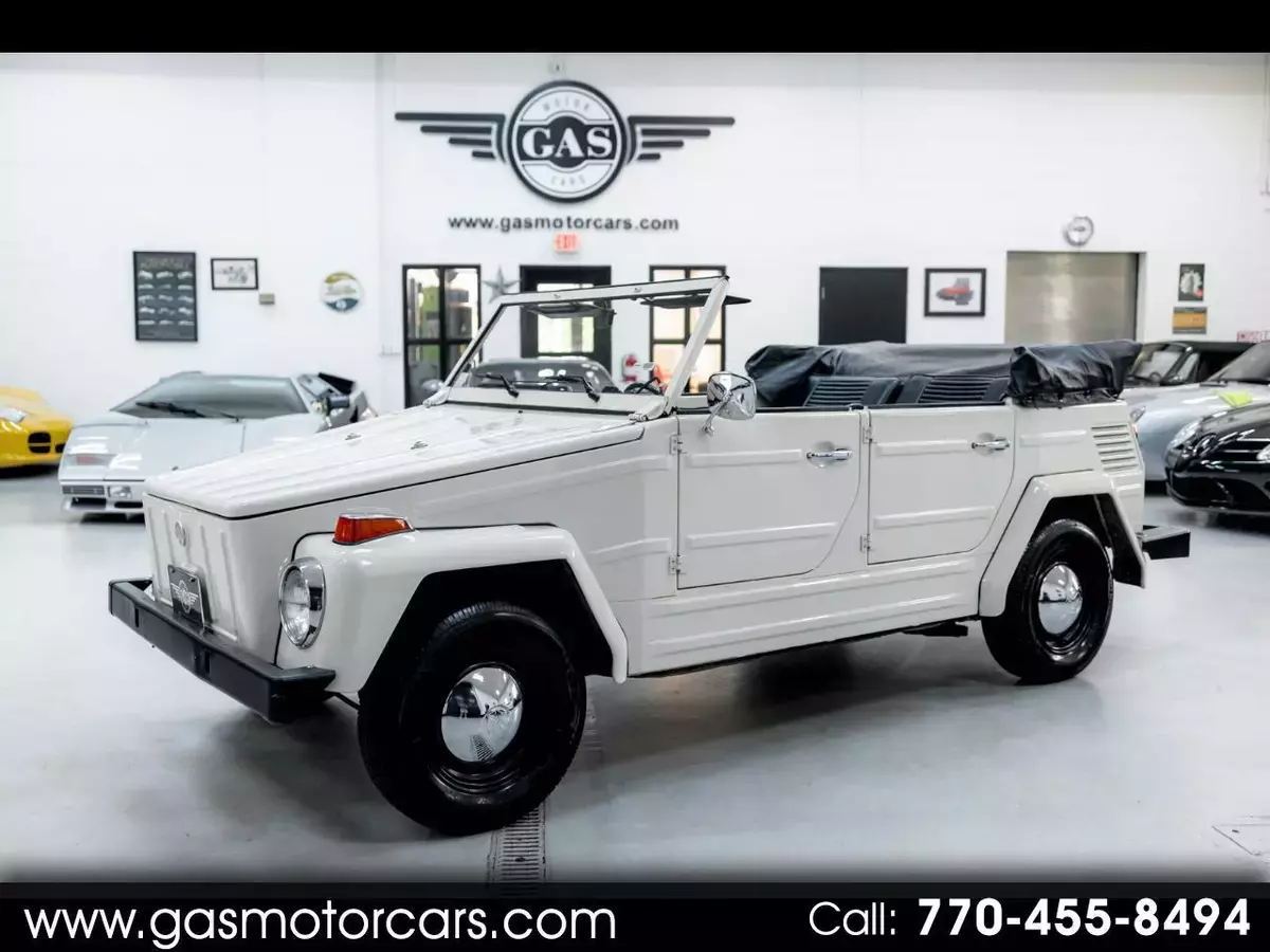Volkswagen Thing White with 88465 Miles, for sale! 1973 Volkswagen Thing