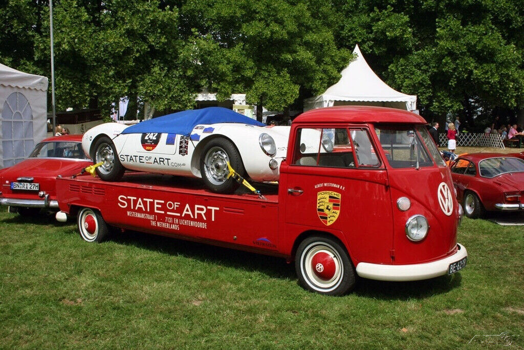 1960 Volkswagen Bus/Vanagon Extended Transporter, Porsche Hauler, New - photo 12