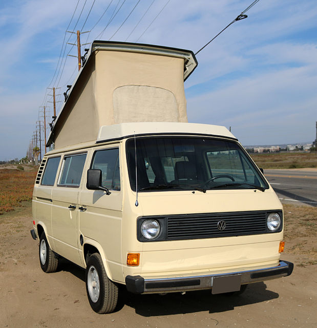 1981 Volkswagen Bus/Vanagon Campmobile Van Camper 3-Door