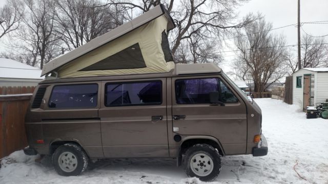 Volkswagen VW Westfalia Wolfsburg Westy Weekender 1985 Volkswagen Bus/Vanagon