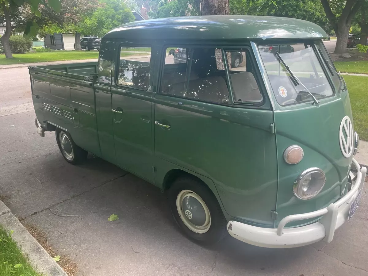 volkswagen westfalia vanagon vw bus split window double cab 1966 Volkswagen Bus/Vanagon