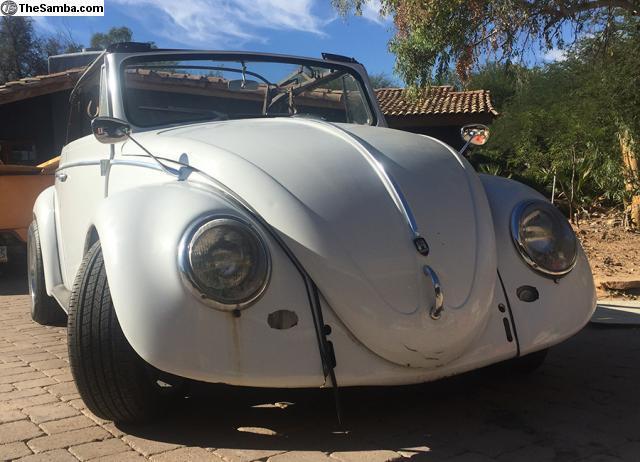 volkswagen white convertible bug beetle 1963 BEAUTY! 1963 Volkswagen Beetle - Classic