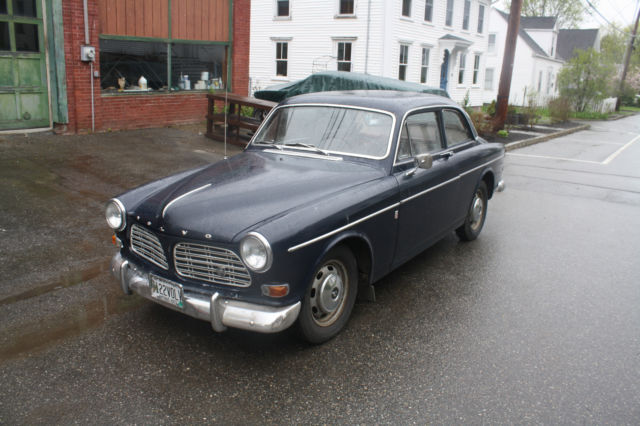 VOLVO 1967 P130 with 61,757 miles. Dark blue w/burgundy interior. BW35. Nice 1967 Volvo VOLVO P130 AMAZON