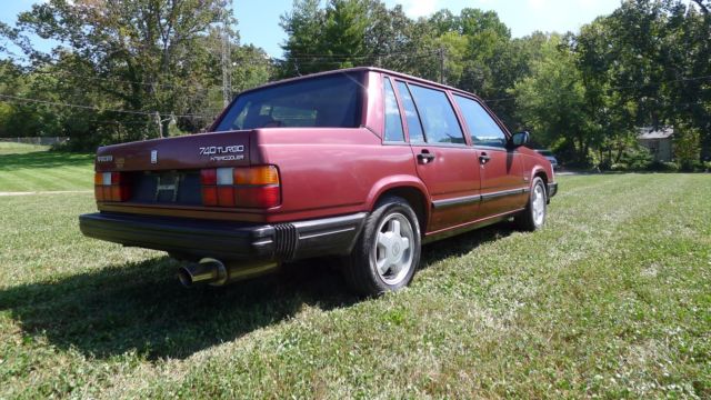 1987 Volvo 740 Deep Red-Burgundy - photo 11