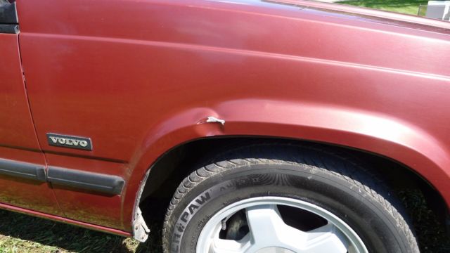 1987 Volvo 740 Deep Red-Burgundy - photo 9