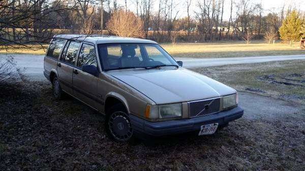 Volvo 740 Wagon 1992, Tan Body No Rust, Good Condition 1992 Volvo 740